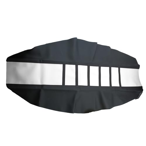 Adsspro Motorcycle Universal Seat Cover NonSlip Suitable Rubber Striped Seat Covers Soft for CRF150F CRF230F CRF250F CRF250R YZ125 YZ250 KX60 KX65 KX80 KX85 KX125 Dirt Pit Bike Motocross Off Road Motorbike - Image 1