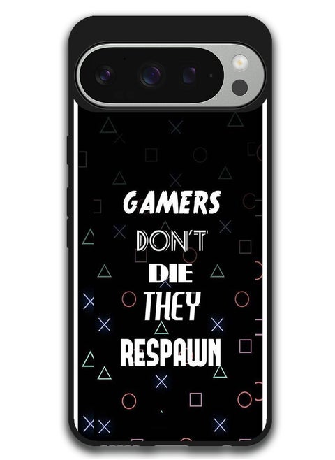 Protective Case Anti Scratch Shock Proof Bumper Cover For Google Pixel 9 Pro Gamers Dont Die