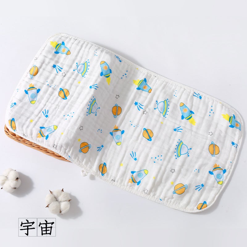 6-Layer Gauze Baby Bath Towel, Pure Cotton, Super Soft, Breathable, Lint-Free, Animal Print