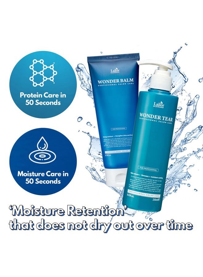 Lador Wonder Balm Protein Concentrated Deep Hair Pack 6.76 Fl Oz Original Intensive Korean 50 Seconds Keratin Hair Treatment for Damaged Perms, Dyes Deep Conditioner Protein Hair Mask Self Hair Care - Image 5