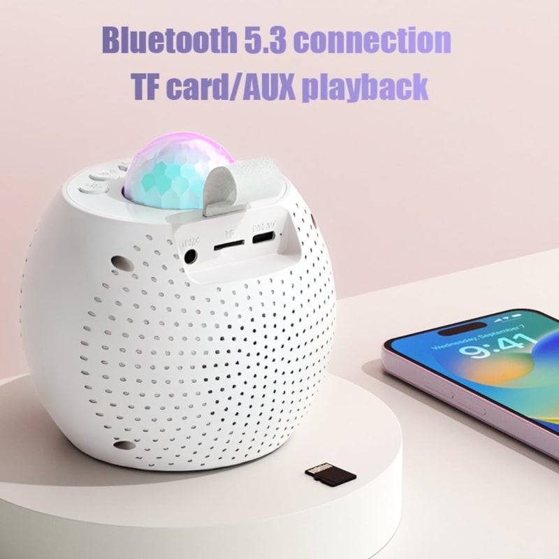 Trendy budget practical design Portable Bluetooth Speaker, Karaoke Machine with 2 Wireless Microphones, LED Party Speaker, Voice Effects, AUX/USB/TF/REC, Gift for Kids & Adults Multi-demand satisfied design - Image 4