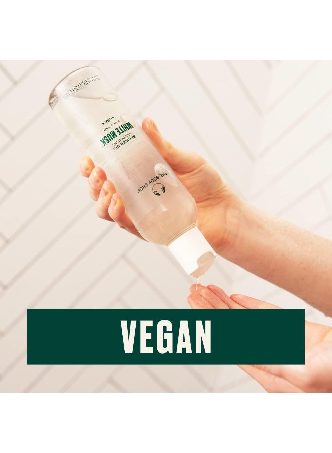 THE BODY SHOP White Musk® Shower Gel – Fresh, Floral & Iconic Scent | Notes of Aldehydes, Jasmine & Cruelty-Free Musk, 250 ml - Image 3
