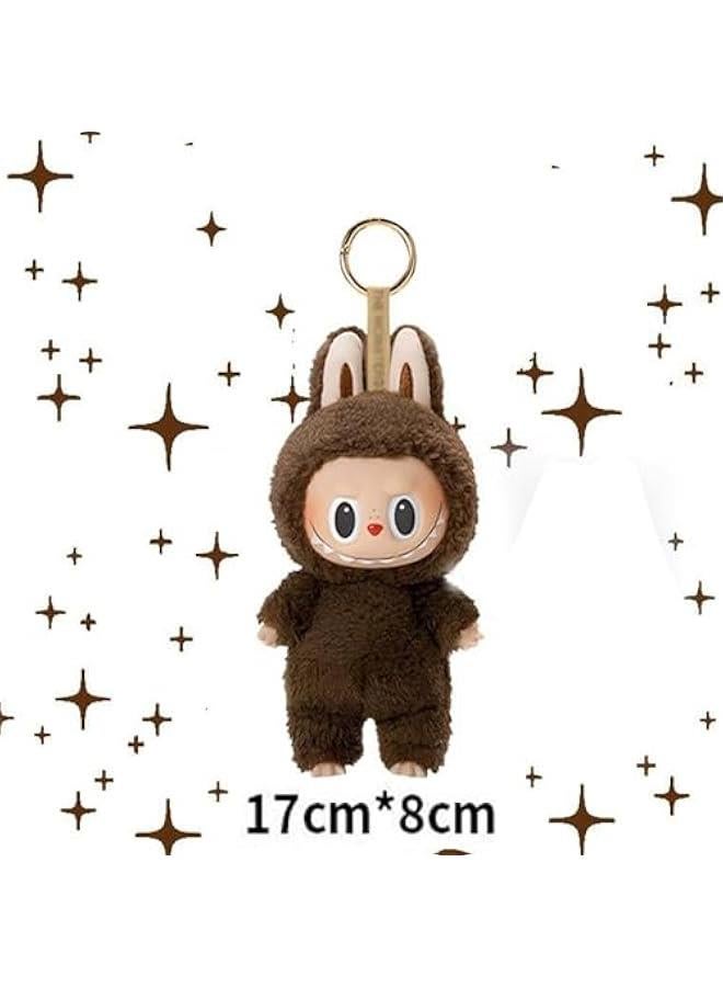 Arabest Labubu Keychain Adorable Doll Hanging Decoration for modern home decor and key collection. - Image 2