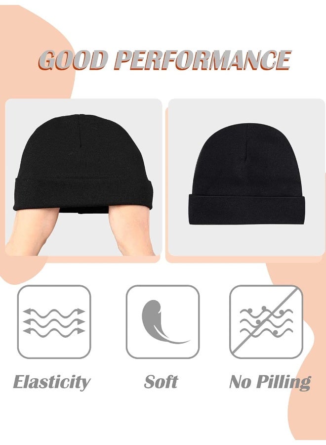 Geyoga Baby Hats Mittens and Socks Set Unisex Cotton Beanie Cap and Scratch Mitten Non-Slip Baby Ankle Socks for Boys and Girls  - Image 2