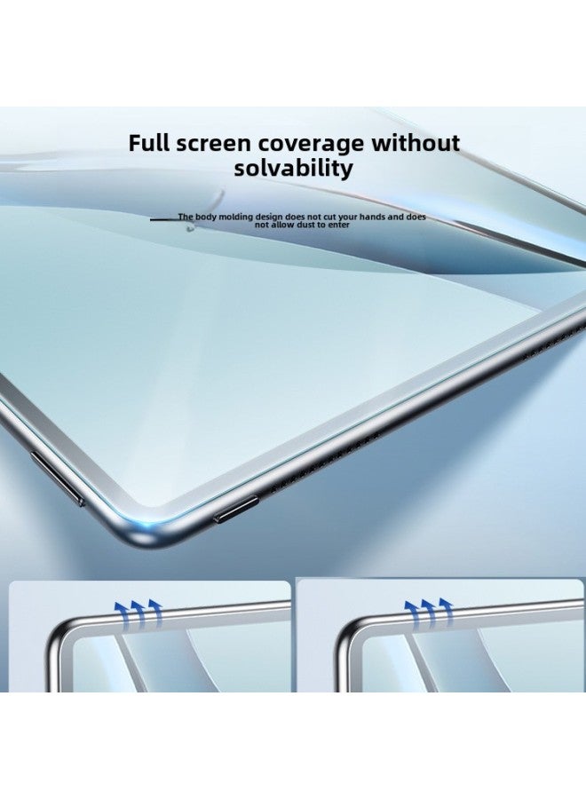 لجهاز هواوي اللوحي Air 11.5 غشاء مقوى matepad12Pro Computer Glory X8A/7 غشاء واقي للكمبيوتر اللوحي - اللون: 【Arc edge HD】 كيس إسفنجي - المقاس: MatePad Pro (12.6) - Image 2