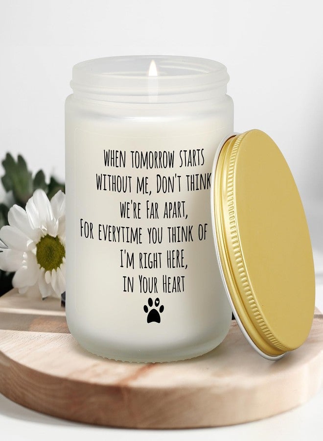 PARDIEUR Dog Memorial Gifts for Loss of Dog, Pet Loss Gifts, Sympathy Candle for Cats Doggie Passing Away, Bereavement Remembrance Grief Condolence Present for Pet Lovers Friends Families in Memory of Doggie - Image 3