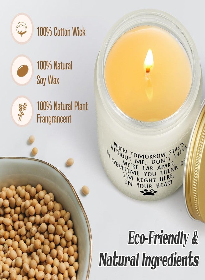 PARDIEUR Dog Memorial Gifts for Loss of Dog, Pet Loss Gifts, Sympathy Candle for Cats Doggie Passing Away, Bereavement Remembrance Grief Condolence Present for Pet Lovers Friends Families in Memory of Doggie - Image 5