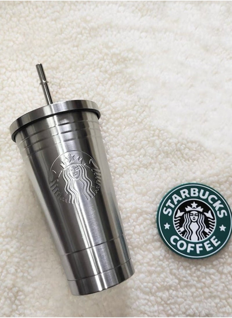 Starbucks Starbucks 304 Stainless Steel Large Capacity Water Cup Insulation Cup 