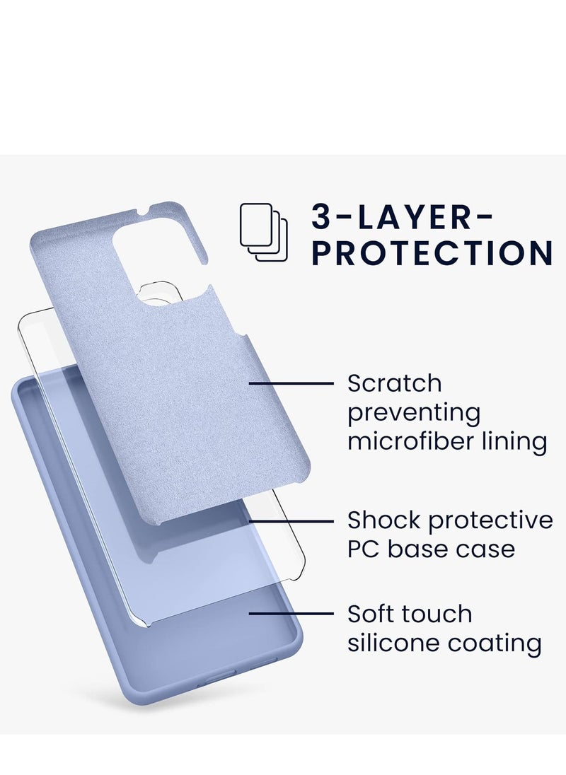 Raxoom Galaxy A23 5G Case: Soft Silicone TPU Cover with Camera Protection | Anti-Scratch, Drop-Resistant, Slim Flexible Phone Case for Samsung Galaxy A23 (Light Blue) - Image 4