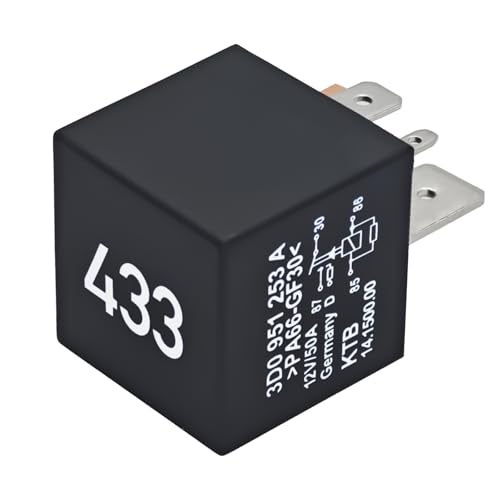 Formiden Relay 433#3D0951253A (Pack of 2) – OEM Replacement for VW EOS, Golf, Touareg, Audi A3 - Replace 7N0951253, MEYLE 1008300015 - Image 5