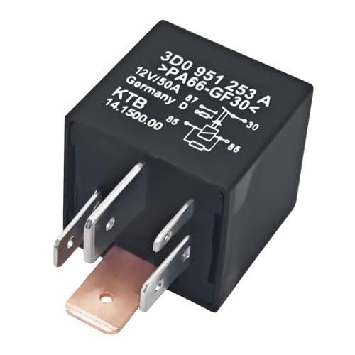 Formiden Relay 433#3D0951253A (Pack of 2) – OEM Replacement for VW EOS, Golf, Touareg, Audi A3 - Replace 7N0951253, MEYLE 1008300015 - Image 4