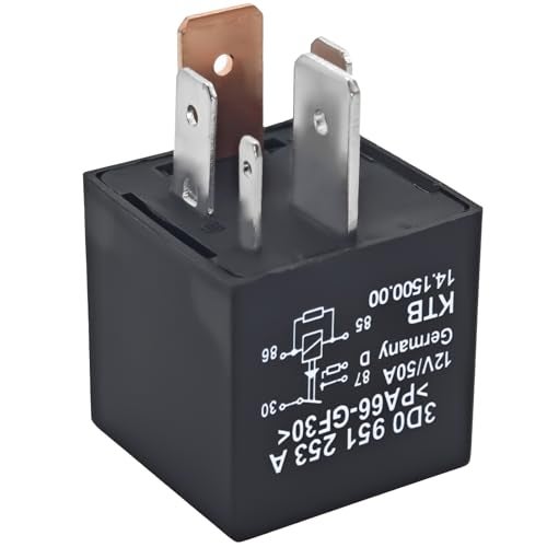 Formiden Relay 433#3D0951253A (Pack of 2) – OEM Replacement for VW EOS, Golf, Touareg, Audi A3 - Replace 7N0951253, MEYLE 1008300015 - Image 3