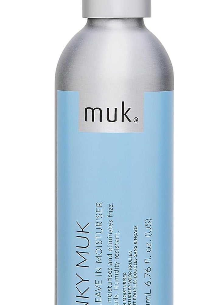MUK. Muk Haircare Kinky Curl Leave in Moisturiser - 200ml Hydrating Curl Cream - Image 1