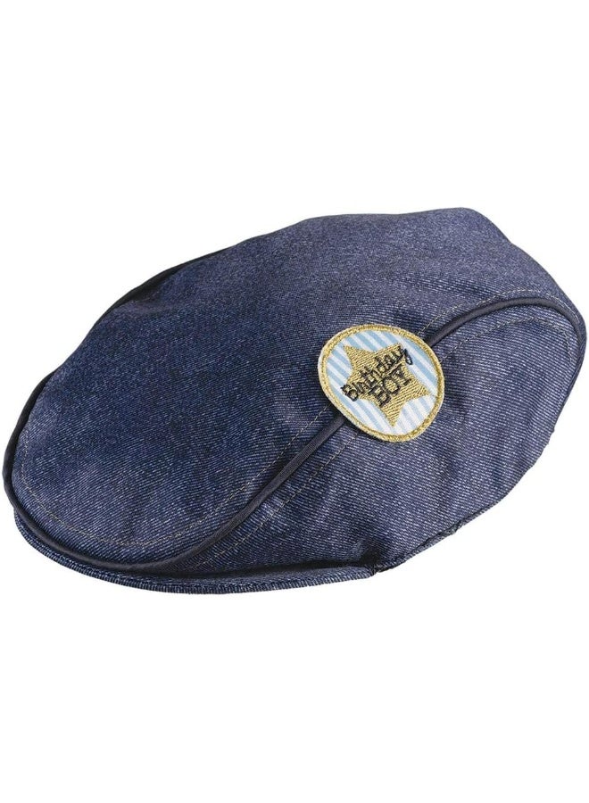 Amscan Young Birthday Paperboy Cap, 1/2" x 7 1/4" x 9", 1 Pc