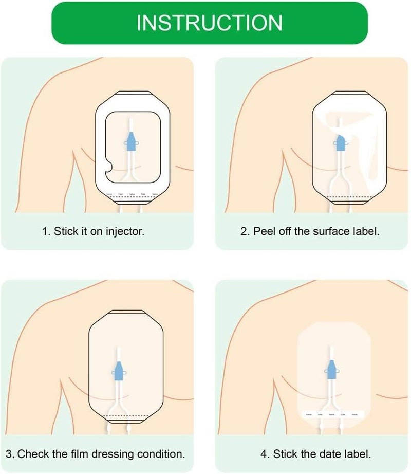 LotFancy 10PCS Transparent Film Dressing 6x8 inch and Emergency Wound Closures Kit Bundles - Image 4