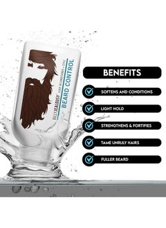 Billy Jealousy Billy Jealousy Original Beard Control Leave In Beard Conditioner for Men with Aloe Leaf Juice and Jojoba Seed Oil, Softens Hair and Skin, Light Hold with Matte Finish, 8 Fl Oz  - Image 3