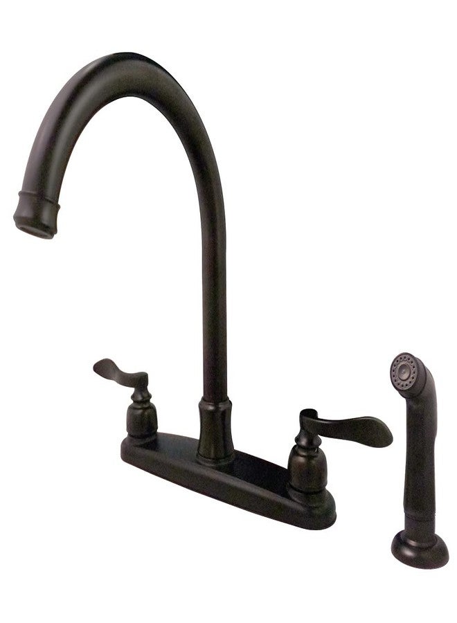 Kingston Brass FB7795NFLSP Nuwave French 8-inch Centerset Kitchen Faucet, Oil Rubbed Bronze - Image 1