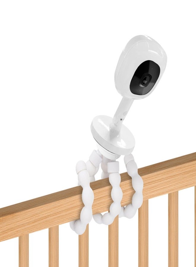 AISVAN Baby Monitor Mount Compatible with Nanit Pro Smart & Flex Stand Baby Monitor, Flexible Arm Monitor Mount,Baby Camera Holder Stand Without Tools - Image 1