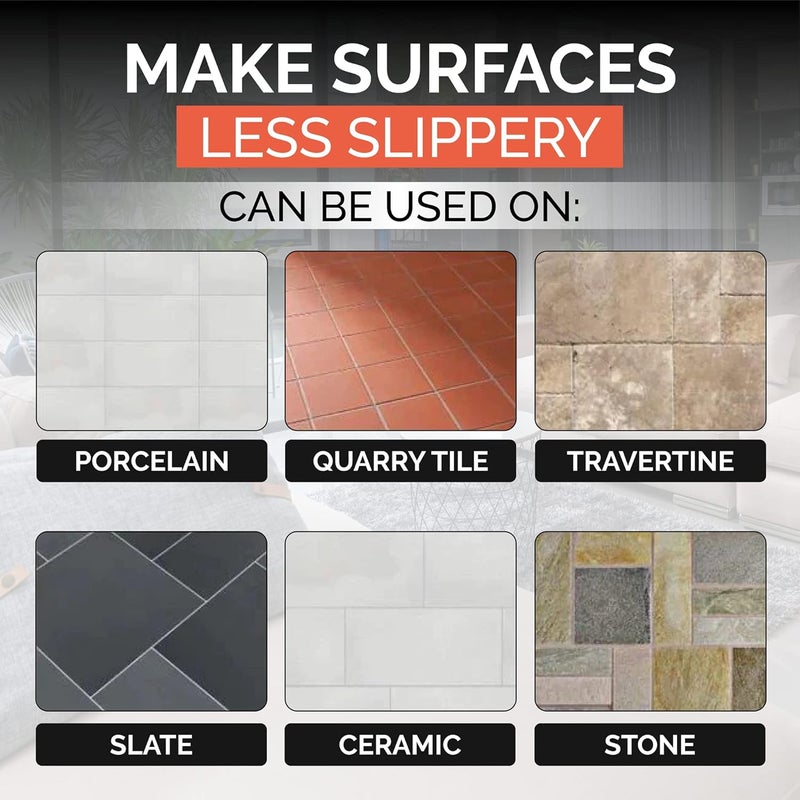 Slip Doctors Stone Grip Industrial (Gallon) Non-Slip Floor Treatment for Tile and Stone to Prevent Slippery Floors. Indoor/Outdoor, Residential/Commercial, Works in Minutes for Increased Traction - Image 2