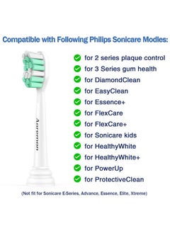 Oremon Replacement Toothbrush Heads For Philips Sonicare Replacement Brush Heads Compatible With Sonicare Hx9023/65 And Other Sonicare Snapon Electric Toothbrush (White) - pzsku/Z4A5BFDE8EEB0B1F283EEZ/45/_/1696071751/f0870d5c-6b81-49c4-ae9d-845981daed71