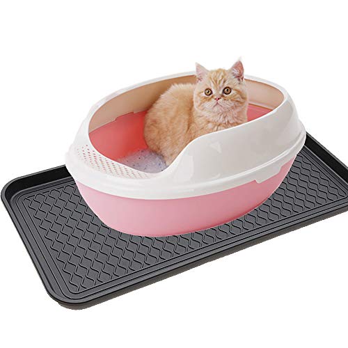 FDGARDEN 2 Pack Large Multifunctional Tray Mat Washable Indoor or Outdoor Tray Mat for Shoes Boots Plants Pots Paint Tins Pet Bowls Car Storage, 30 x 15 x 1.2 Inches - Image 4