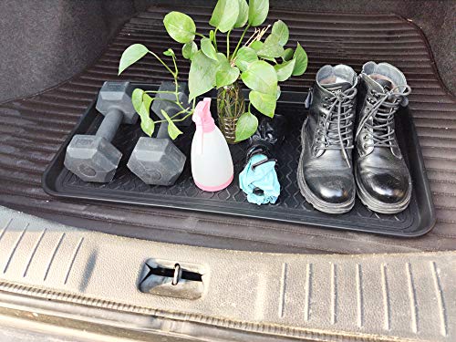 FDGARDEN 2 Pack Large Multifunctional Tray Mat Washable Indoor or Outdoor Tray Mat for Shoes Boots Plants Pots Paint Tins Pet Bowls Car Storage, 30 x 15 x 1.2 Inches - Image 5