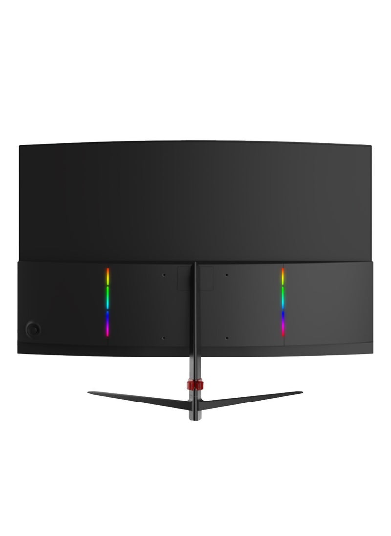 iCore GXM GX24RFA 24” Curved Frameless Ultra-Fast Gaming Monitor, FHD 1920x1080 200Hz Display, 16:9, Ultrawide 1650R Curved Screen, 23.8” LED Backlit, 1ms ResponseTime, 16.7M DisplayColors, Black  - Image 4