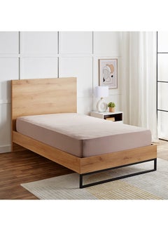 Home Box Ferum Micro Jersey King Fitted Sheet 200 x 30 x 180 cm  - Image 1