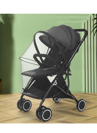 Encrypted Breathable Mosquito Net For Stroller With Dual-Use Zipper, Stretchable Foldable Mosquitos Netting for Baby Bassinets and Cradles - pzsku/Z4A5C1D4C979C897EF27AZ/45/_/1706235095/2c0e9eec-1be7-4616-bd5e-ab72a92c5e3c