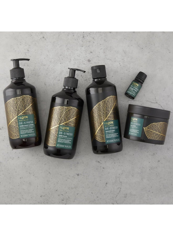 I Love Wellness Hand & Body Lotion De-Stress | 500ml | Lavender & Chamomile Moisturizer | Vegan, Calming Formula for Relaxation - Image 5