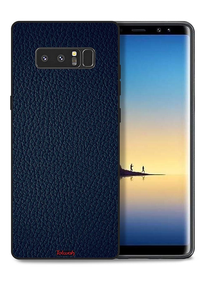 Tolwak غطاء حماية جلدي بنمط لهاتف Samsung Galaxy Note 8 - Image 1