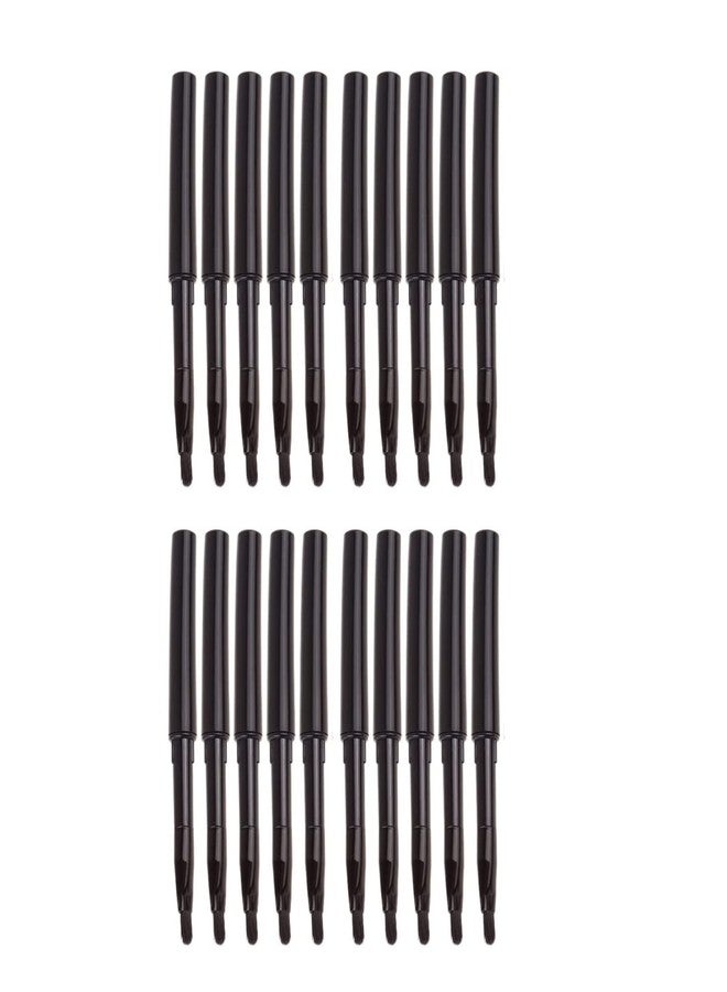 TEONEI Plastic Lip Applicators Brushes,Lipstick Lip Gloss Applicator Brushes,Makeup Beauty Brushes,20PCS - Image 1