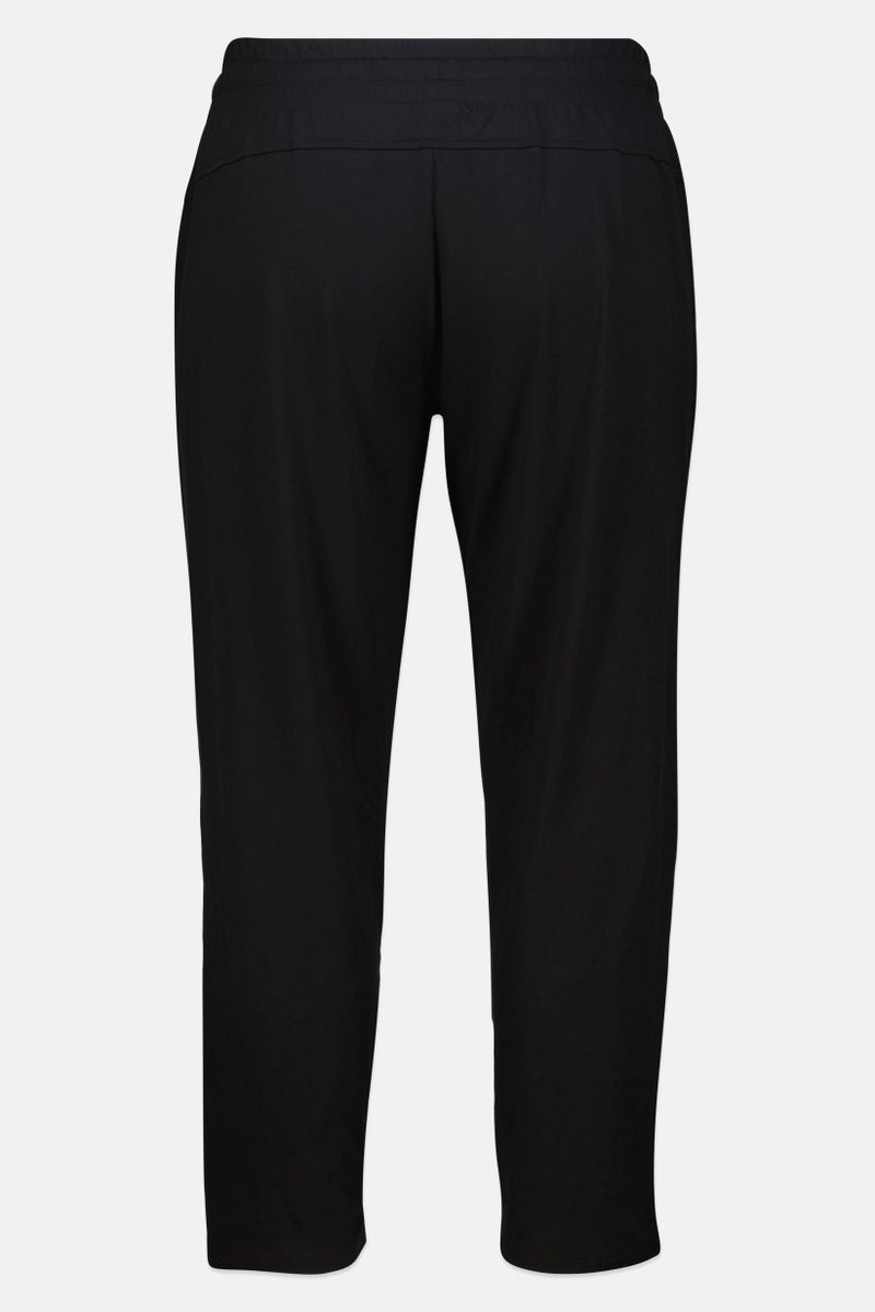 Adidas Women Plus Size Drawstring Outdoor Track Pants, Navy - Image 3