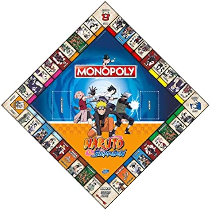 Winning Moves Electronic Arts Monopoly  Naruto Shippuden - Image 3
