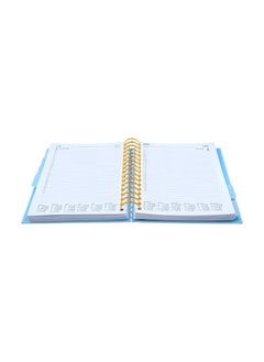 Collins Collins Scandi 2025 Diary - A5 Day to Page Journal with Appointments - NEW - White Terrazzo - (E-PW51.WHTZ-25) - Daily Planner with Hardback Wiro-Bound Covers and Recycled Paper  - Image 4