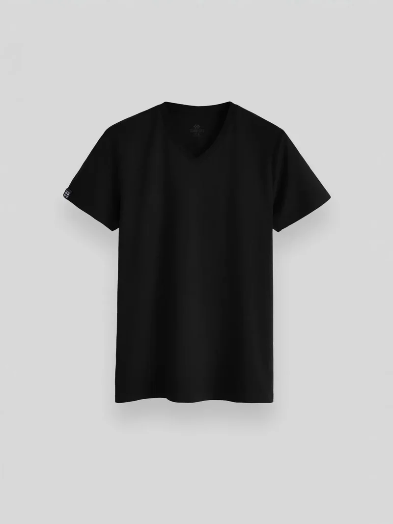 تومي لايف TOMMY Men's V-Neck Short Sleeve T-Shirt
