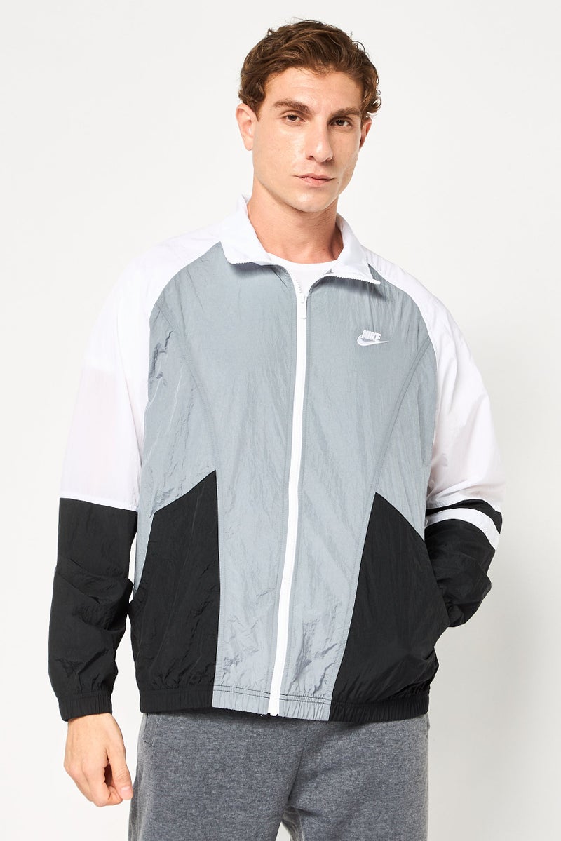 Nike Men Sportswear Fit Long Sleeve Outdoor Jacket, Multicolor - Image 1