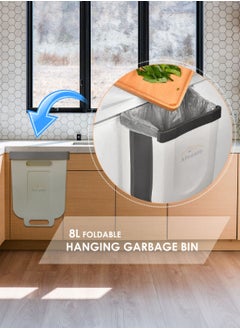 AIWANTO Collapsible Hanging Trash Bin  - Image 5