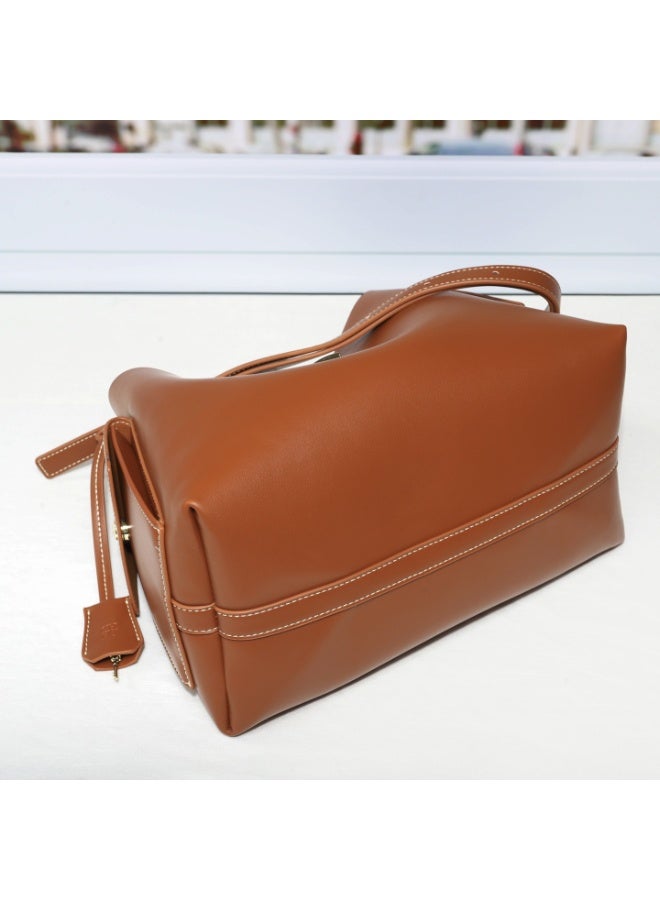 CH CH2026 New Arrival Women's Square Bucket Bag - Fashion Minimalist Large Capacity Tote, Casual Office Commute Shoulder Bag for Ladies - Image 2