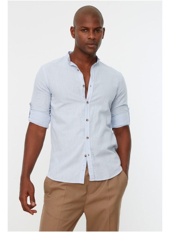 trendyol - Man Shirt Blue - Image 1