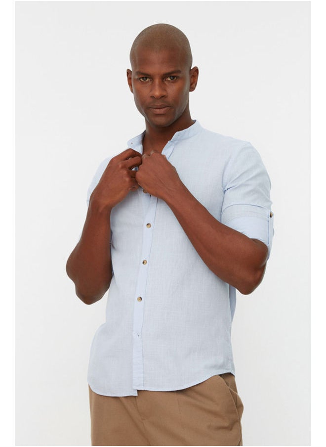 trendyol - Man Shirt Blue - Image 1