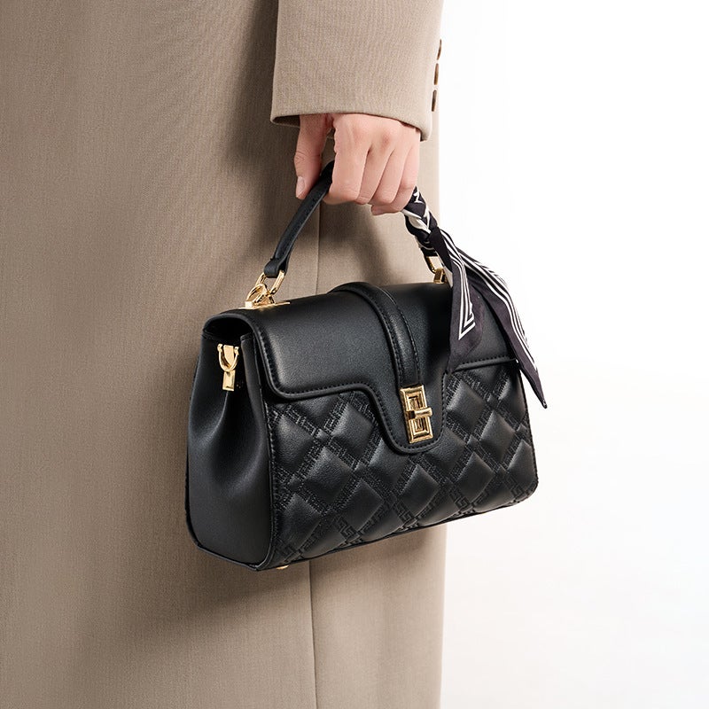 Diamond Quilted Crossbody Bag for Women, 2026 New Fashion, Large Capacity Tote Shoulder Bag - Image 3