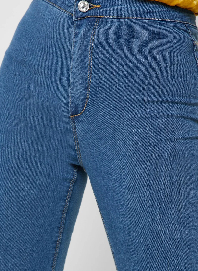 Missguided High Waist Skinny Jeans