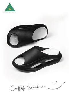 AL-WAHA AL-ZHABIA Unisex-cloud-comfort-eva-foam-sandals-anti-slip-thick-platform-beach-pool-indoor-shoes(40-41)  - Image 1