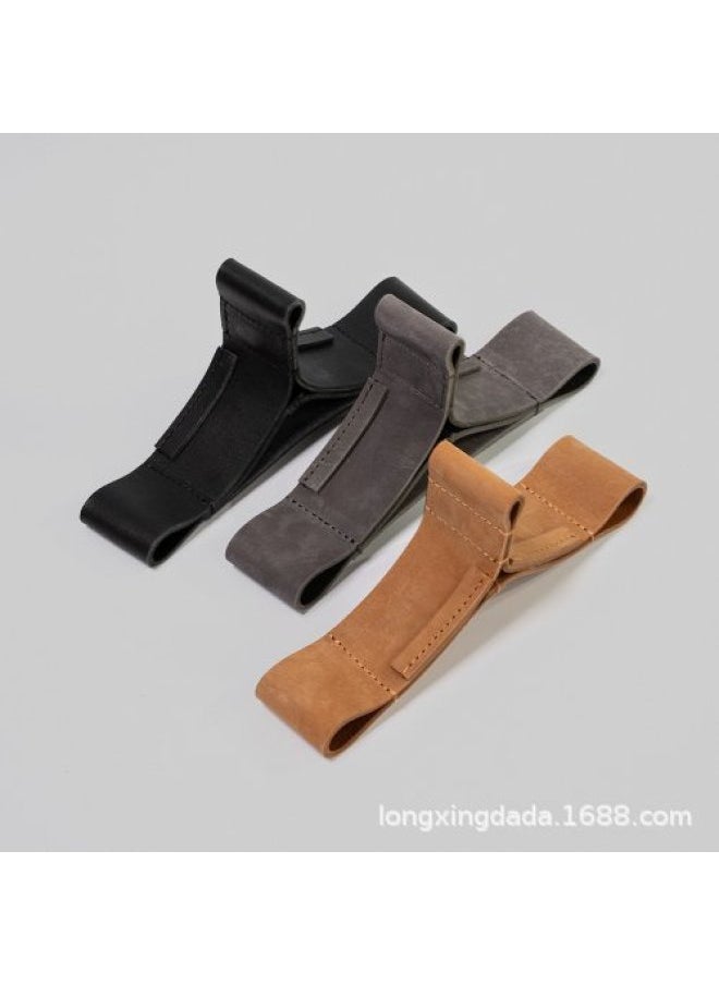 Generic - Same-style Headset Wireless Headset Bracket Suitable For Apple AirPods Max Magnetic Leather Bracket-Color:Brown Pu Leather-Style:Upgraded Model (built-in Magnet, Can Automatically Sleep) - Image 1