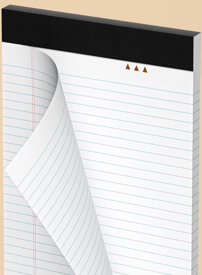 AILZFEI 6 Pack Legal Pads 8.5 x 11 College Ruled White Paper Note Pad Narrow Ruled 50 Sheets Notepad Perforated Writing Pad Clear Print 8x11 Legal Pads Pads of Paper - Image 5