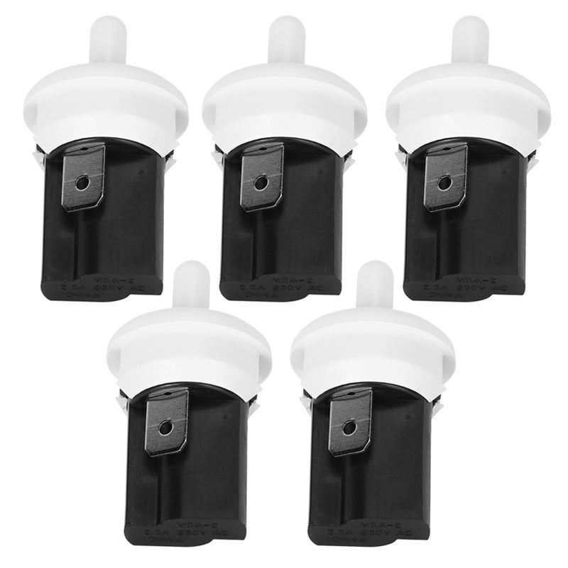 5Pcs Refrigerator Door Light Switch Momentary Open Normal Closed PBS‑35 3A 250V AC - Image 5