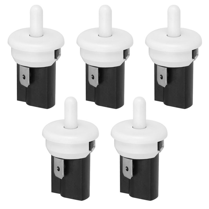 5Pcs Refrigerator Door Light Switch Momentary Open Normal Closed PBS‑35 3A 250V AC - Image 2
