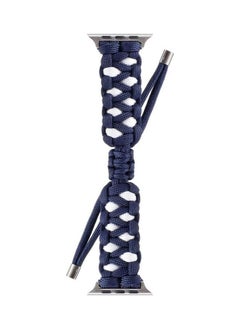 PROMASS Replacement Watchband For Apple Watch Dark Blue 