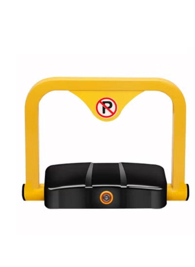 Car automatic remote control parking lock device to prevent others from occupying parking spaces, with collision alarm, including 1 remote control and 1 automatic unlocking sensor